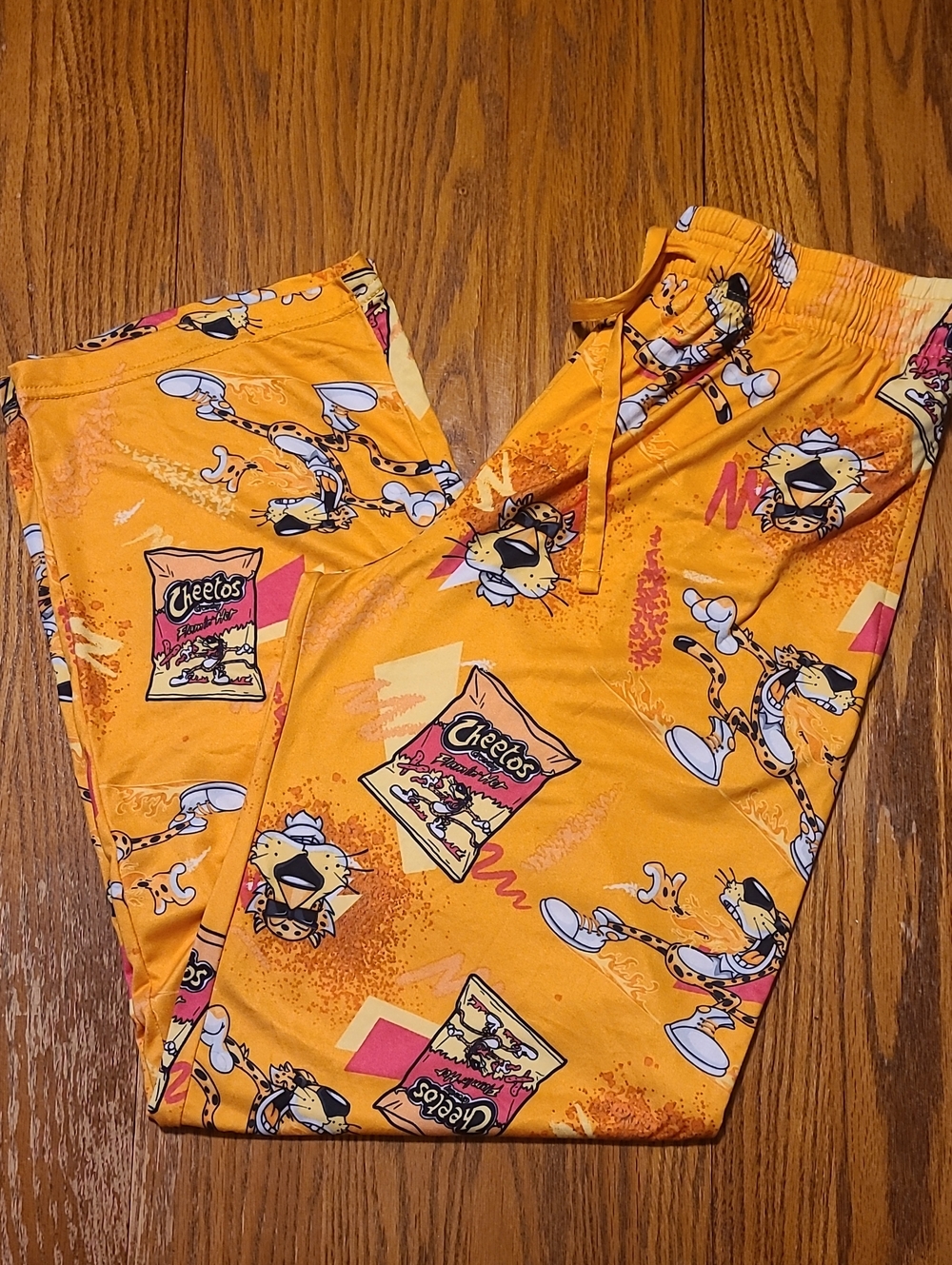 Chester Cheetos Orange Pajama Lounge Pants - Men's Small